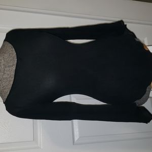 Express silk tunic top